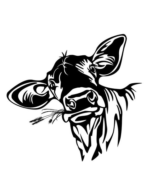 Cow Stencil, Arte Haida, Cowboy Svg, Animal Stencil, Cow Face, Wood Burning Patterns, Stencil Templates, Trending Svg, Flower Svg