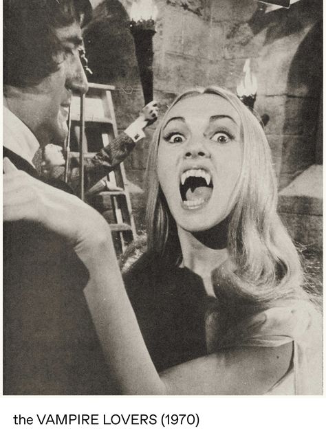 For all of you vampire lovers a still from The Vampire Lovers 1970 Hammer Vampire Lovers 1970, The Vampire Lovers, Vampire Lovers, Instagram News, 100 Days, The Vampire, The Day, Halloween, Pins