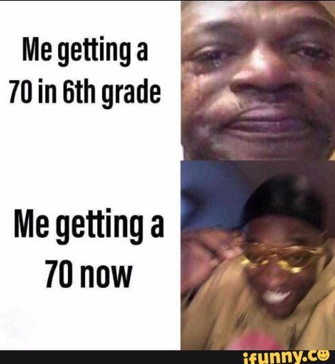 Me getting a 70 in em grade Me getting a 70 now – popular memes on the site iFunny.co #school #memes #change #me #getting #em #grade #now #pic High School Memes, School Memes, Memes Humor, School Humor, Komik Internet Fenomenleri, Funny Relatable Quotes, 6th Grade, Really Funny Memes, Funny Tweets