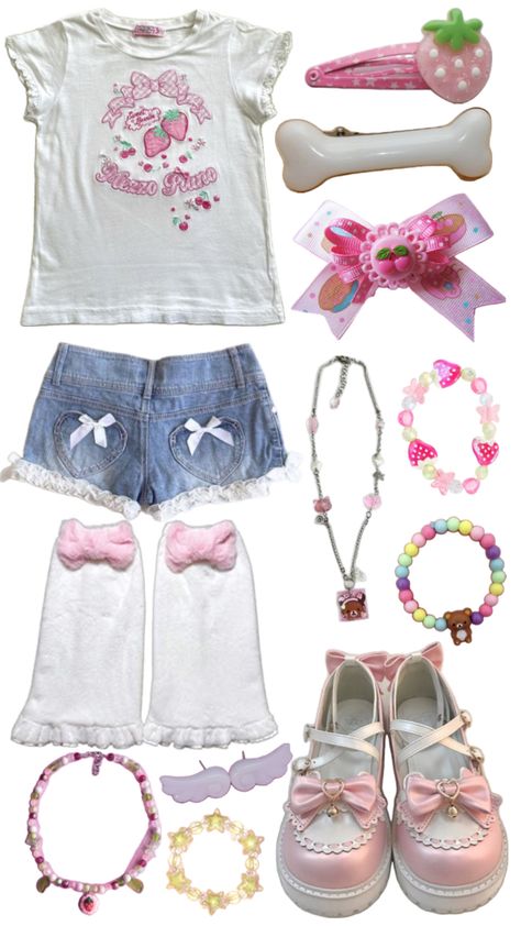 Kawaii Outfit Ideas, Silly Clothes, Gyaru Fashion, Funky Outfits, Kawaii Fashion Outfits, J Fashion, 영감을 주는 캐릭터, Really Cute Outfits, Kawaii Clothes