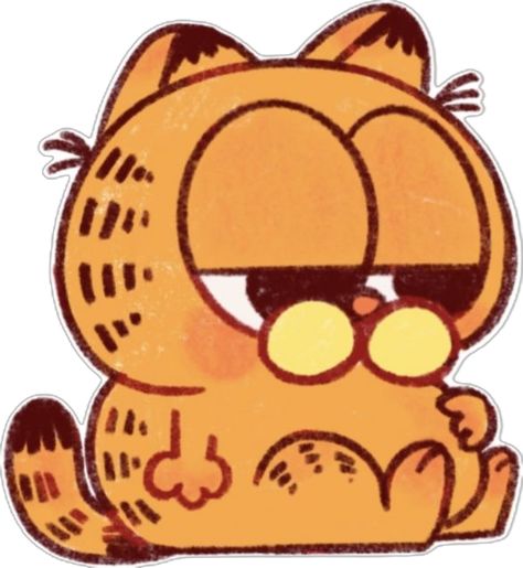 Garfield Images, Cute Easy Doodles, Kitty Drawing, Hello Kitty Drawing, Cute Doodles Drawings, Pokemon Drawings, Graphic Wallpaper, Cute Little Drawings, Cute Art Styles