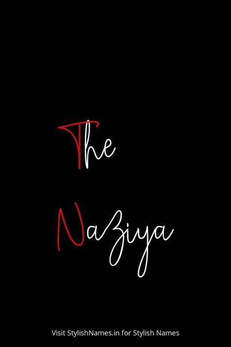 The Naziya by StylishNames.in Naziya Name Dp In Urdu, Naziya Name Dp, Insta Emojis, Names For Instagram, Player Unknown, Name Dp, Name For Instagram, Stylish Name, Online Multiplayer Games