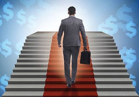 Successful Man Wallpaper, Man Climbing Stairs Wallpaper, Man Climbing Stairs, Red Carpet Stairs, Motivated Lifestyle, Stairs Graphic, Stairs Background, Finance Motivation, Red Stairs