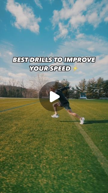 Troy Gallen on Instagram: "Best Drills to Help Improve Your Speed ⚡️ • • Here are three drills that are a staple in my programming for both teaching efficient sprint mechanics & developing qualities to help you sprint faster 🔥  A Switch 2 x 10yd  High Knee Run 2 x 10yd  Linear Bound to Sprint 2 x 10yd  ✅ Save for your next speed workout" Running Drills For Speed, Sprinting Drills, Sprint Workout, Speed Workout, Anaerobic Exercise, Speed Drills, Bum Workout, Home Exercise Routines, Speed Training