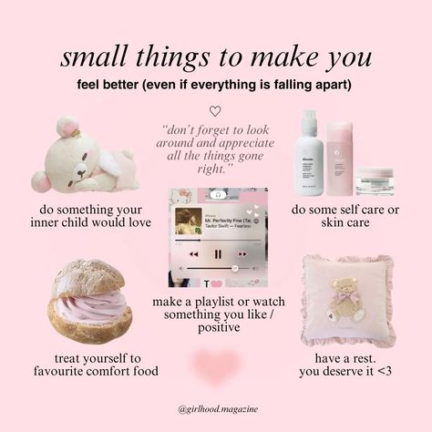 just some comforting girly things for the weekend 🤍🧸🍓 what would you add? . . . #girlygirl #girlsgirl #justgirls #pinkaesthetics #coquetteaesthetic #softaesthetic #pastelaesthetic #y2kaesthetic Overpopulation Aesthetic, Coquette Glow Up, Coquette Hobbies, Princess Routine, Small Things To Make, Motivation Wonyoungism, Motivational Quotes Aesthetic, Weekend Reset, Motivation Productivity