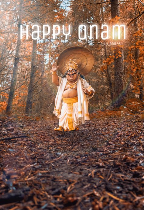 Happy onam 🌼🌼⭐️✨️ #mahabali #onam #kerala #mallu_editss #india #malayali #picsart Onam Wallpaper Hd, Onam Maveli Design, Happy Onam Images Hd, Happy Onam Aesthetic, Onam Images Hd, Maveli Onam Png, Maveli Onam Cartoon, Happy Onam Creative, Onam Wallpaper