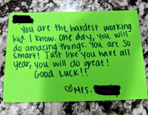 How To Show Students You Believe In Them Before A State Assessment Encouraging Notes For Students, State Testing Motivation, Testing Quote, Testing Motivation, Kindergarten Anchor Charts, Motivation For Kids, Teaching Classroom Management, Teacher Forms, Kids Notes