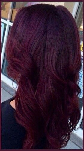 Mulberry                                                                                                                                                                                 More Pelo Color Borgoña, Pelo Color Vino, Pelo Color, Maroon Hair, Plum Hair, Wine Hair, Hair Color Burgundy, Dark Red Hair, Dying Hair