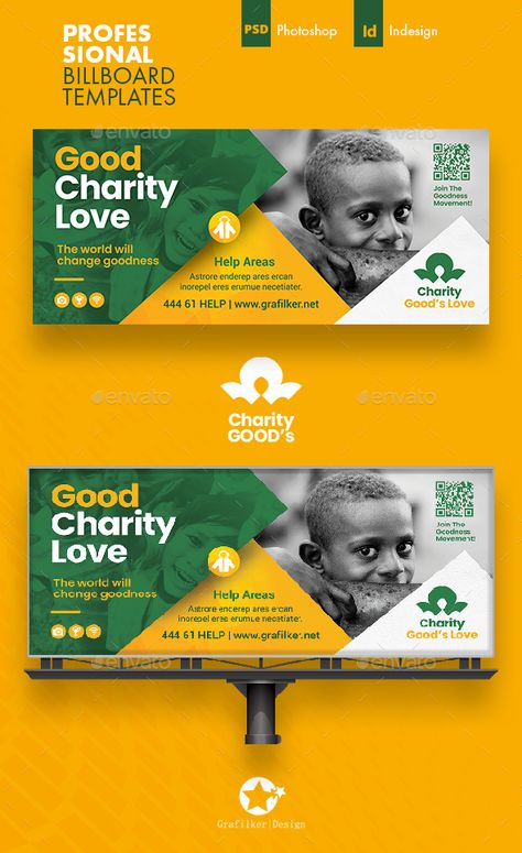 Charity Banner Design, Billboard Graphic Design, X Banner Design Ideas, Event Banner Design Inspiration, Adverts Design, Facebook Cover Design Ideas, Billboard Design Inspiration, Creative Billboard Design, Charity Banner