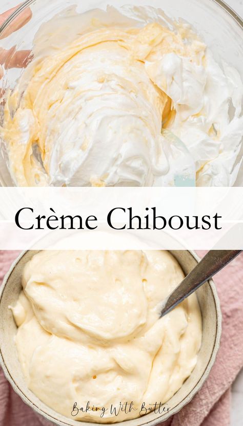 Discover the secret to exquisite desserts with classic cream chiboust. This light yet luscious cream is perfect for your sophisticated pastry creations. #CreamChiboust #PastryCream #ClassicDessert #BakingSecret #DessertCream Tart Filling Recipes, Sweet Cream Sauce, Mille Feuille Recipe, Custard Creams, Pastry Cream Recipe, Cake Filling Recipes, French Cream, Cream Tart, Tart Filling