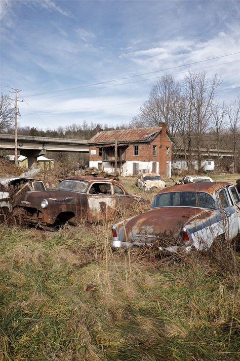 Mr. Gourley's Junkyard | FilthCity | Flickr Car Junkyard Aesthetic, Junk Yard Aesthetic, Junkyard Aesthetic, Junkyard Photoshoot, Bone Project, Project Zomboid, Scott Street, Junk Yard, Horror Book