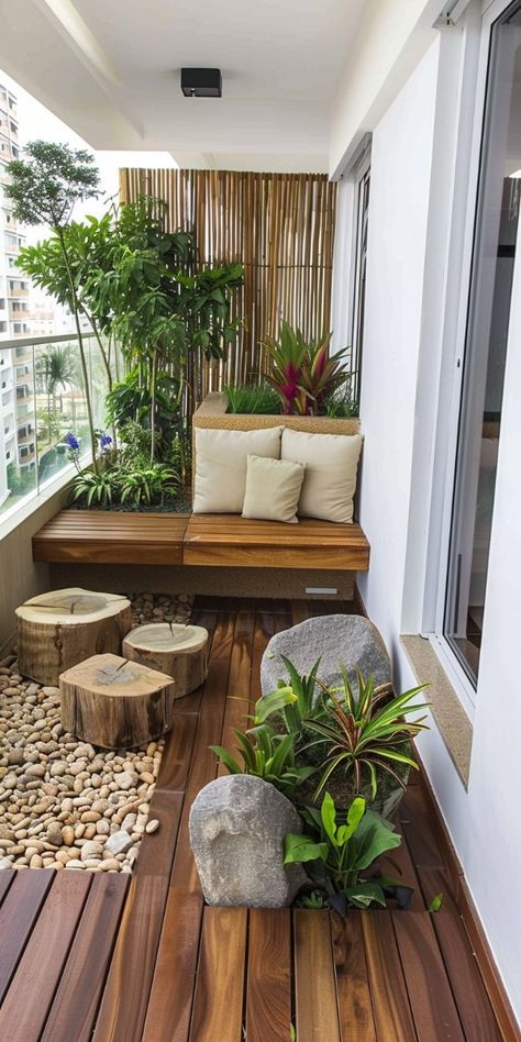 Balcon Mic, Homegrown Vegetables, Balcony Ideas House, Ideas Terraza, Condo Balcony, Balcony Garden Ideas, Diy Balcony, Balcony Ideas Indian, Zen Garden Design