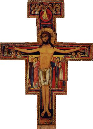 What are the Catholic origins of Halloween? - Get Fed™ San Damiano Cross, Franciscan Friar, Fra Angelico, John The Evangelist, Francis Of Assisi, San Francesco, John The Baptist, Art Historian, Wall Crosses