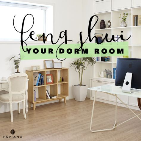 Feng Shui Dorm Room, Bedroom Office Combo, Dorm Door Decorations, Room Feng Shui, Prom Tips, Dorm Door, Feng Shui Bedroom, College Room, Organizing Ideas