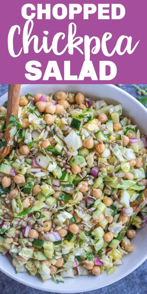 Vegetarian Pasta Salad, Salad With Cucumber, Cabbage Salad Recipes, Chopped Salad Recipes, Boat Food Ideas, Chickpea Salad Recipes, Summer Boat, Summer Corn Salad, Pea Salad