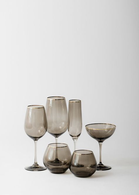 Moody Design, Crockery Design, Vintage Sconces, Room For Tuesday, Glass Room, Glass End Tables, Water Into Wine, Wine Goblets, Cool Kitchen Gadgets