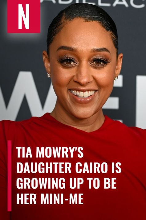 "Sister Sister" star Tia Mowry's daughter Cairo is growing up to look just like her famous mom, and the seven-year-old seems to have her sense of humor too. #TiaMowry #Actresses Sister Sister, Sense Of Humor, Mini Me, The Seven, Cairo, Year Old, To Look, Growing Up, Swift