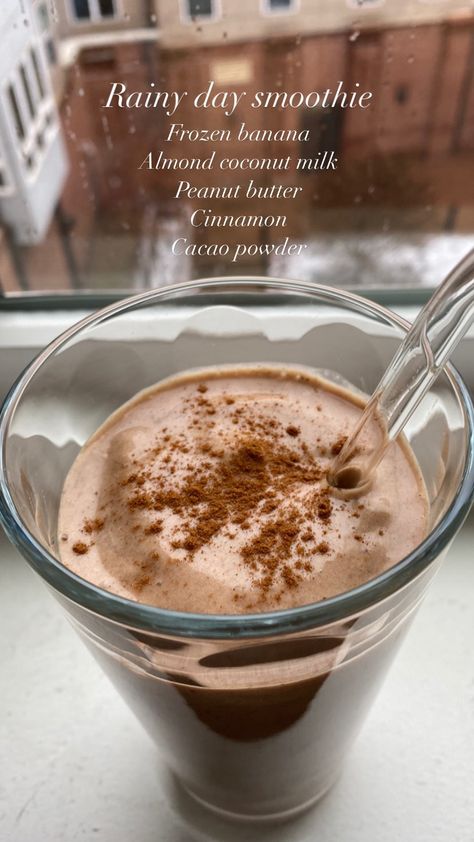 Healthy Smoothie Ingredients, Blood Work, Butter Cinnamon, Bebidas Do Starbucks, Smoothie Drink Recipes, Healthy Drinks Smoothies, Healthy Food Motivation, Läcker Mat, Healthy Sweets Recipes