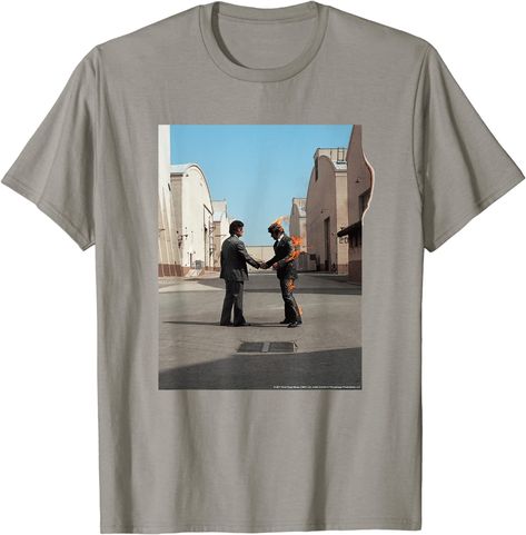 PINK FLOYD WISH YOU WERE HERE T-Shirt Pink Floyd Shirt, Dark Side Of The Moon, Wish You Were Here, Wish You Are Here, Music History, The London, Pink Floyd, Dark Side, Branded T Shirts