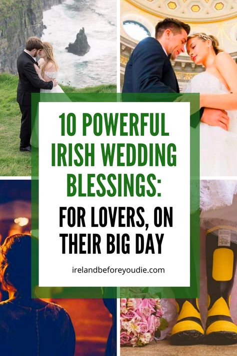 Irish Marriage Blessing, Irish Wedding Vows, Ireland Wedding Dress, Irish Wedding Blessing, Irish Wedding Traditions, Ireland Wedding Venues, Best Of Ireland, Wedding Blessing, Amazing Scenery