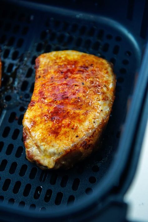 Best Air Fryer Pork Chops, Air Fryer Boneless Pork Chops, Recipe For Pork Chops, Air Fry Pork Chops, Bone In Pork Chops, Center Cut Pork Chops, Boneless Pork Chop Recipes, Air Fryer Pork, Air Fryer Pork Chops