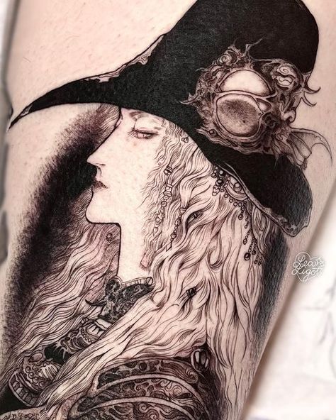 Vampire Hunter D Tattoo, Vampire Tattoos, Vampire Tattoo Designs, Icarus Tattoo, Vampire Tattoo, Arm Tats, Vampire Hunter D, D Tattoo, The Best Anime