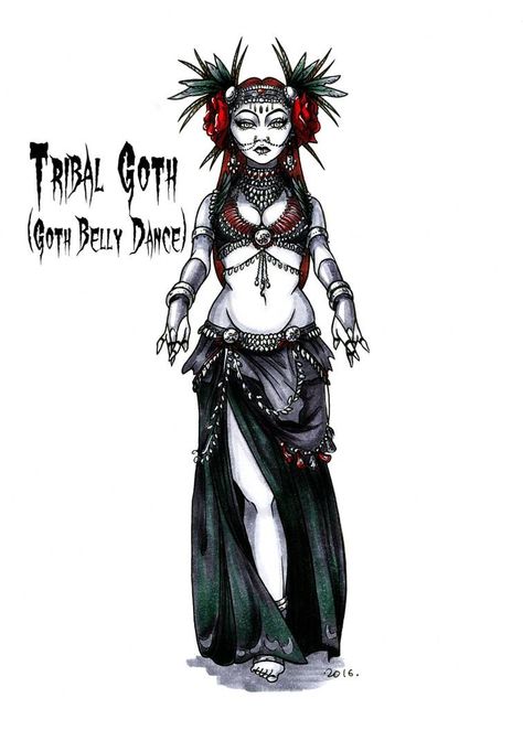 Goth stereotype #10: Tribal Goth by HellgaProtiv on DeviantArt Goth Subgenres, Goth Types, Different Types Of Goth, Industrial Dance, Motorcycle Festival, Goth Styles, Types Of Goth, Strega Fashion, Alt Goth