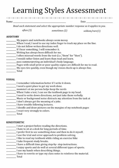 Learning Style Inventory Questionnaire Learning Styles Survey, Student Teacher Binder, Learning Style Inventory, English Phonics, Teacher Binder, Essay Writer, Learning Strategies, Learning Style, Essay Help