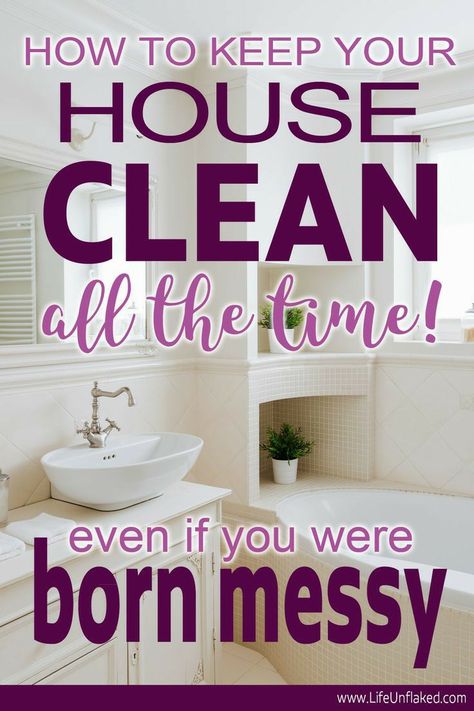 How To Keep Clean House, House Tidying Tips, Organize And Clean House, How To Keep An Organized House, House Cleaning Organization, Easy House Cleaning Hacks, House Clean Routine, Keeping Your House Clean, Home Keeping Tips