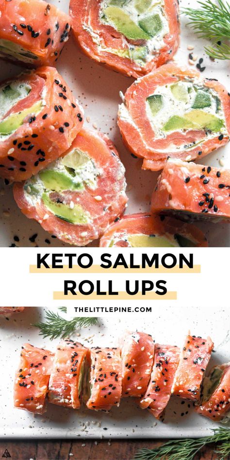 Salmon Roll Ups, Carnivore Ideas, Boat Snacks, Keto Quiche, Keto Salmon, Comidas Keto, Salmon Roll, Food Keto, Keto Recipes Dinner