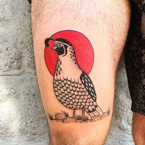 Erica Finley on Instagram: "A quail for Daniel." Quail Tattoo, Indian Feather Tattoos, Characters From Movies, American Traditional Tattoo Ideas, Traditional Tattoo Ideas, American Tattoos, Linocut Art, Feather Tattoos, American Traditional Tattoo