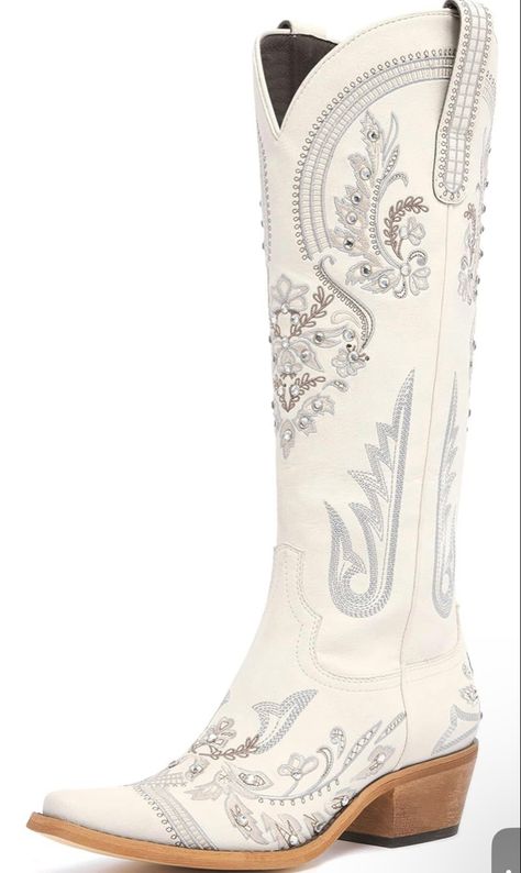 Boot scoot’n boogie with me Knee High Cowgirl Boots, Rhinestone Cowboy Boots, High Cowgirl Boots, College Gameday Outfits, Rhinestone Boots, Cowboy Boots For Women, Rhinestone Cowboy, Gameday Outfits, College Gameday