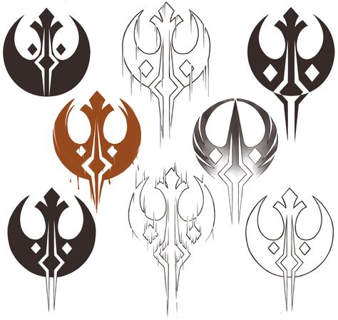 Ashoka Tattoo, Star Wars Rebel Tattoo, Order Tattoo, Star Wars Symbols, Rebel Tattoo, Space Pirates, Nerd Tattoo, Petit Tattoo, Ren Fest