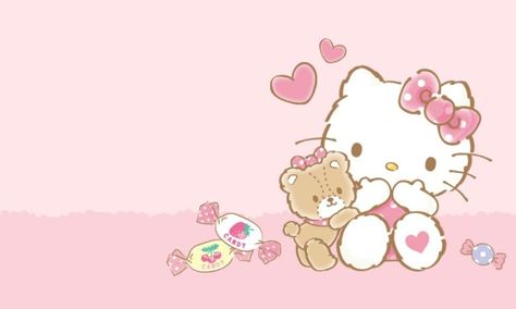 #zicxa #image #background #wallpaper Kitty Wallpaper, Hello Kitty Wallpaper, Pink Background, Hello Kitty, Kitty, Wallpapers, Pink