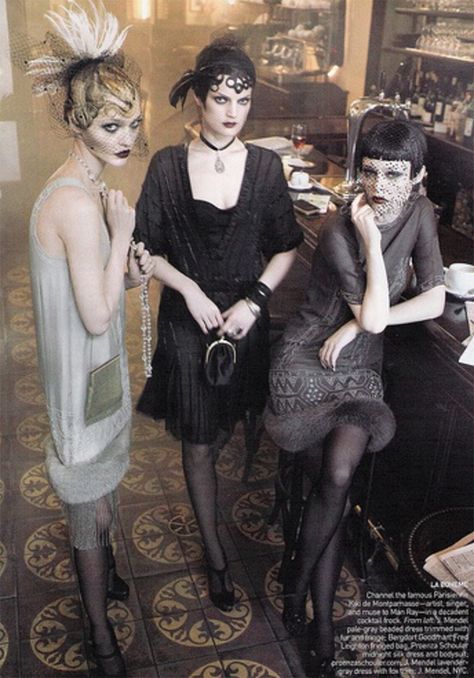 Halloween Kostüm Baby, Chic Halloween Costume, Gatsby Movie, Halloween Chic, Style Année 20, Grace Coddington, Agyness Deyn, Moda Afro, Sasha Pivovarova