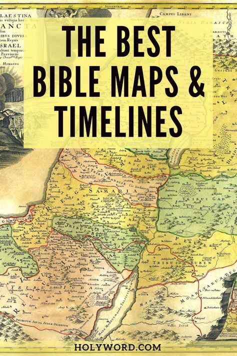 The best biblical maps, timelines, pictures, charts and lineages to enhance your study of Scripture and bible history. #biblemaps #biblical #bible #biblestudy #scriptures #christian #biblehistory #christianity Biblical Maps, Bible Maps, Bible Genealogy, Bible Timeline, Christian Products, Bible Studies For Beginners, Bible Mapping, History Wall, Bible Resources