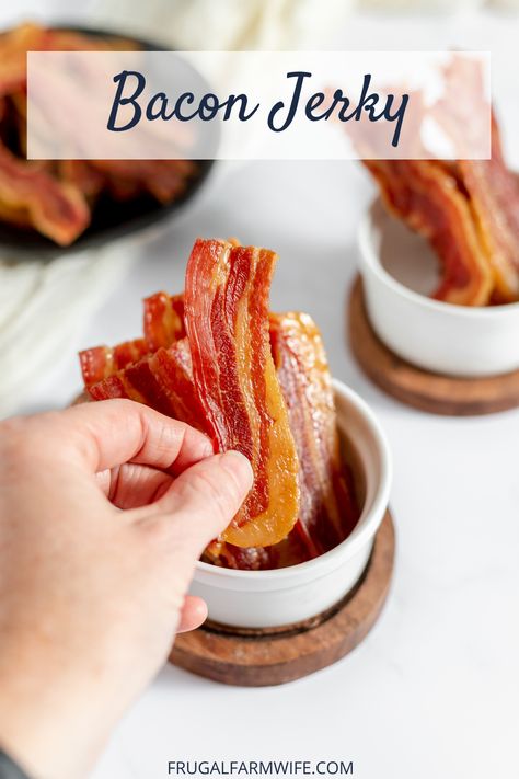 Bacon Jerky Recipe Dehydrator, Easy Brunch Menu, Jerky Recipes Dehydrator, Deer Jerky Recipe, Venison Jerky Recipe, Western Omelette, Jalapeño Bacon, Mother's Day Brunch Menu, Bacon Jerky