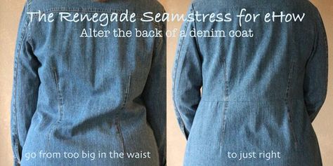 Renegade Seamstress, Clothing Alterations, Creative Clothing, Sewing Alterations, Sewing Courses, Sewing 101, Altering Clothes, Refashion Clothes, Clothing Hacks