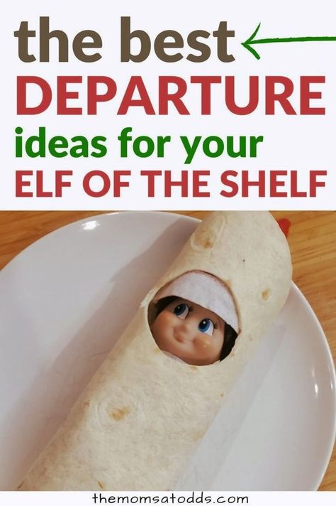 Best Elf On The Shelf Goodbye, Christmas Eve Morning Elf On The Shelf, Farewell Elf On The Shelf Ideas, Elf On Christmas Eve, Elf On Shelf Last Day Ideas, Elf Says Goodbye Ideas, Last Day With Elf On The Shelf, Goodbye From Elf On The Shelf, Elf On Shelf Departure Ideas