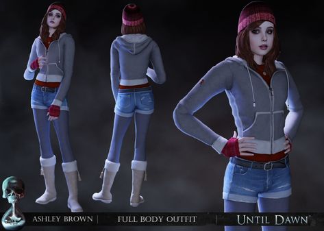 Until Dawn Ashley Brown Full Body Outfit Public... - Mimoto-sims Outfit Sims 4 Cc, Ashley Brown, Until Dawn, Body Outfit, Sims4 Clothes, Yoga Outfit, Popular Outfits, Sims Mods, Gaming Clothes