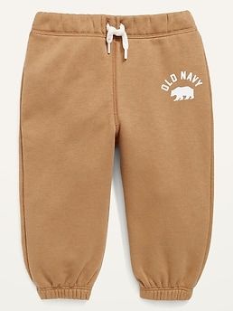 Old Navy Baby Clothes, Baby Sweatpants, Baby Sweats, Logo Sweatpants, Brown Joggers, Graphic Sweatpants, Boy Sweatpants, Baby Logo, Navy Baby