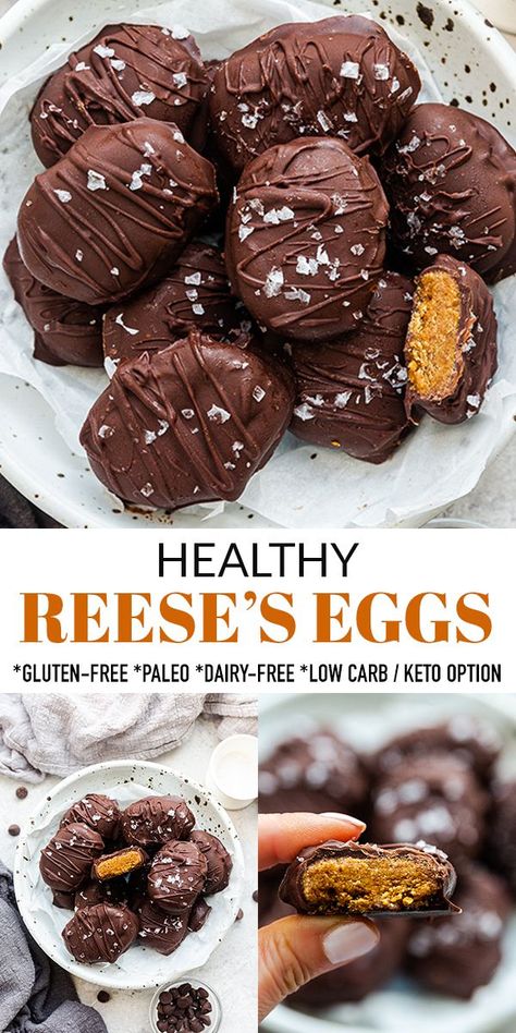 Vegan Easter Treats, Healthy Easter Dessert, Easter Candy Recipes, Peanut Butter Maple Syrup, Healthy Easter Treats, Vegan Easter Recipes, Healthy Easter Recipes, Gluten Free Easter, Easy Easter Treats