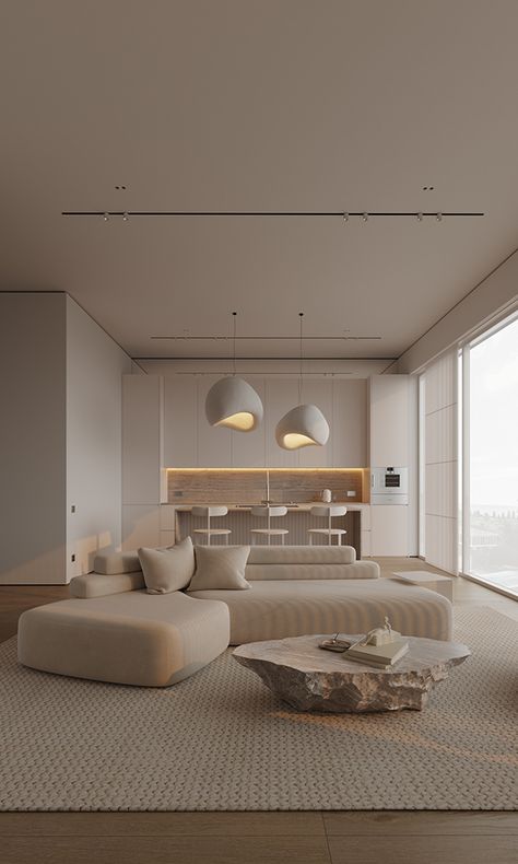 Bilik Kecil, Appartement Design, تصميم للمنزل العصري, Living Room Design Decor, Minimalist Interior Design, Home Design Living Room, Minimalism Interior, Dream House Interior, Ideas Living Room