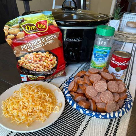 Cheesy Potato Kielbasa Crockpot, Kielbasa Casserole Crock Pot, Crockpot Cheesy Kielbasa And Potatoes, Crockpot Cheesy Kielbasa, Cheesy Potato Sausage Crockpot, Crock Pot Cheesy Potatoes And Sausage, Crockpot Kelbeisa And Potatoes, Crockpot Kielbasa And Potato Soup, Potatoes Sausage Crockpot