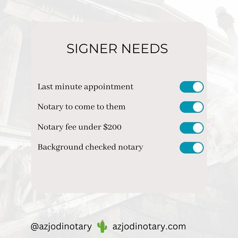 Notary Service, Notary Public, Arizona, Quick Saves