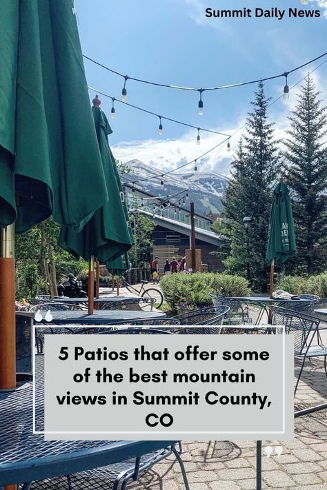 Sara Cox, Summit County, Cool Breeze, Wine And Dine, Mountain Views, Coffee Shops, Food Guide, A Drink, Mountain View