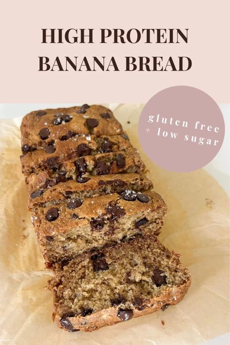 Thm Banana Bread Recipe, Viral Cottage Cheese Banana Bread, High Protein Cottage Cheese Banana Bread, Banana Bread Recipe Cottage Cheese, High Protein Low Carb Banana Bread, Gluten Free Protein Banana Bread, Gluten Free Cottage Cheese Muffins, Low Calorie High Protein Banana Bread, Banana Cottage Cheese Muffins