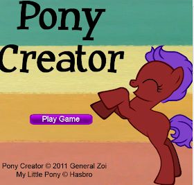 Mlp Oc Maker, Computer Angel, Mlp Pony Base, Ponytown Ideas, Big Macintosh, Pony Creator, Make Your Own Character, Avatar Maker, Flash Games