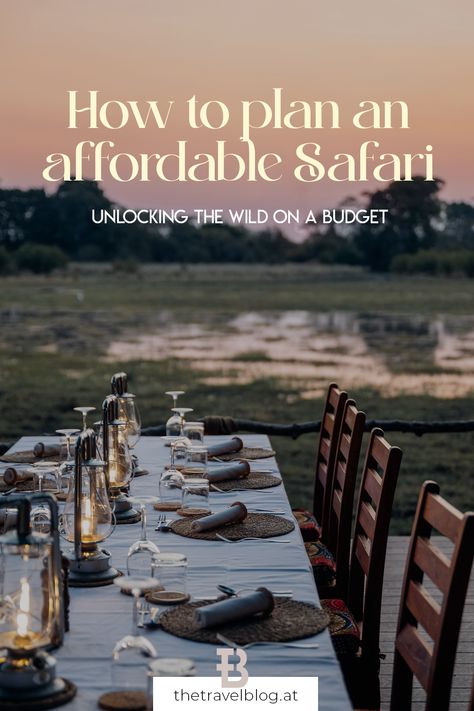 The word ‘safari’ often conjures up images of luxurious lodges and extravagant wildlife experiences. While these safaris do exist, embarking on a budget-friendly safari adventure doesn’t mean you have to compromise on the thrill of spotting Africa’s magnificent creatures or the epic landscapes. In fact, with careful planning and a few savvy strategies, you can embark on a wallet-friendly African safari. Here’s your guide on how to plan an affordable safari without breaking the bank! #safari South Africa Safari Lodge, Africa Safari Lodge, Lodges South Africa, African Safari Lodge, African Vacation, Travel Safari, Luxury African Safari, South Africa Safari, Safari Vacation