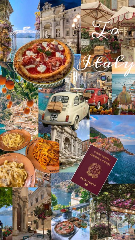 Italy Vibes, Travel Collage, Vision Board Wallpaper, Senior Trip, Travel Wallpaper, Italy Aesthetic, Fun Places To Go, Dream Travel Destinations, Cute Wallpaper For Phone